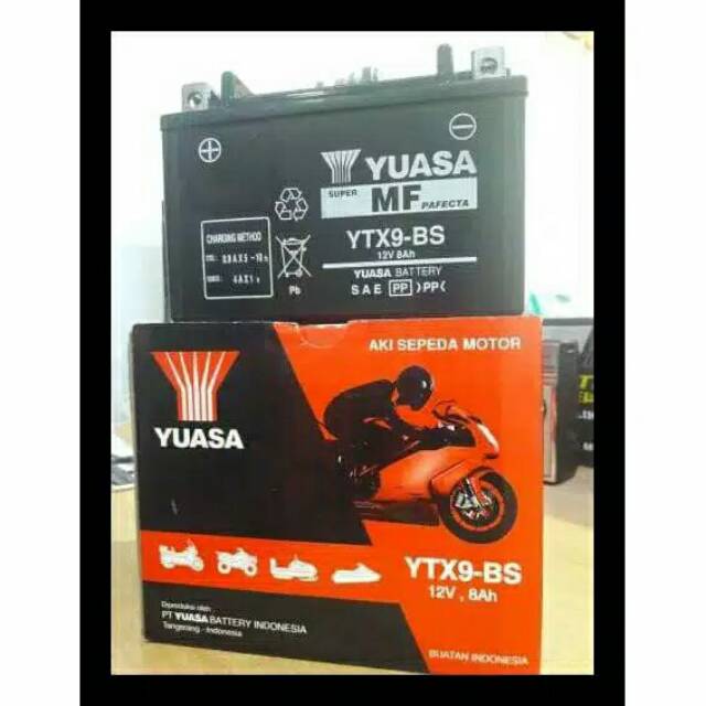 Aki YUASA YTX 9 BS