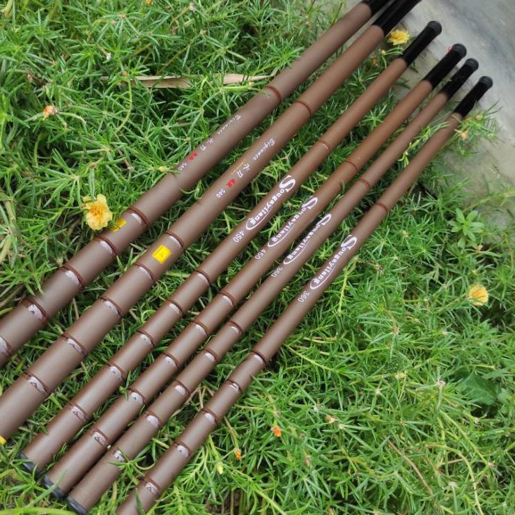 LANGSUNG ATC.. Joran Tegek carbon 360 450 dan 540 cm sangat kuat merk sougayilang