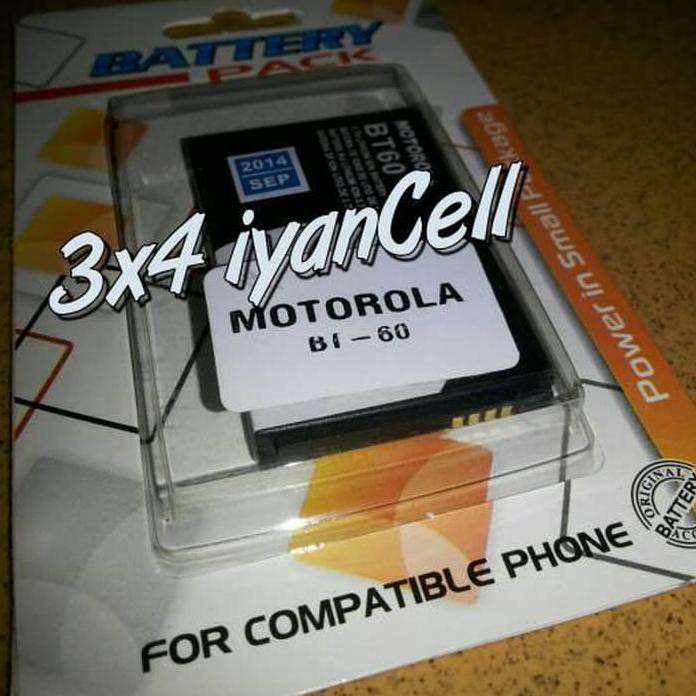 Baterai/Battery Motorola Bt-60 F2B4