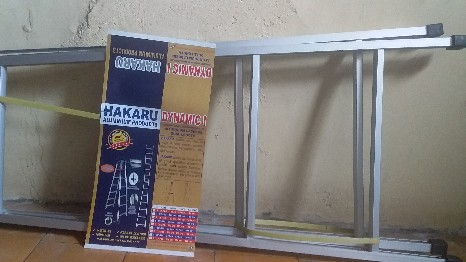 1.75 M Alat Rumah Tangga Renovasi Pertukangan // Tangga Lipat Aluminium Alumunium Almunium 1,75m