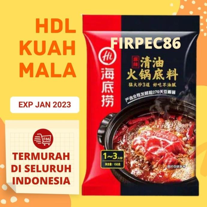 

[[COD]] Bumbu Haidilao MALA PEDAS KEBAS SOUP/ KUAH MALA Qing You Mala SALE Kode 183