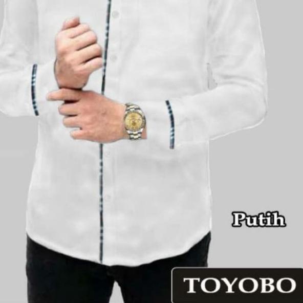 ♨ TJ BAJU KEMEJA KOKO LENGAN PANJANG ♧