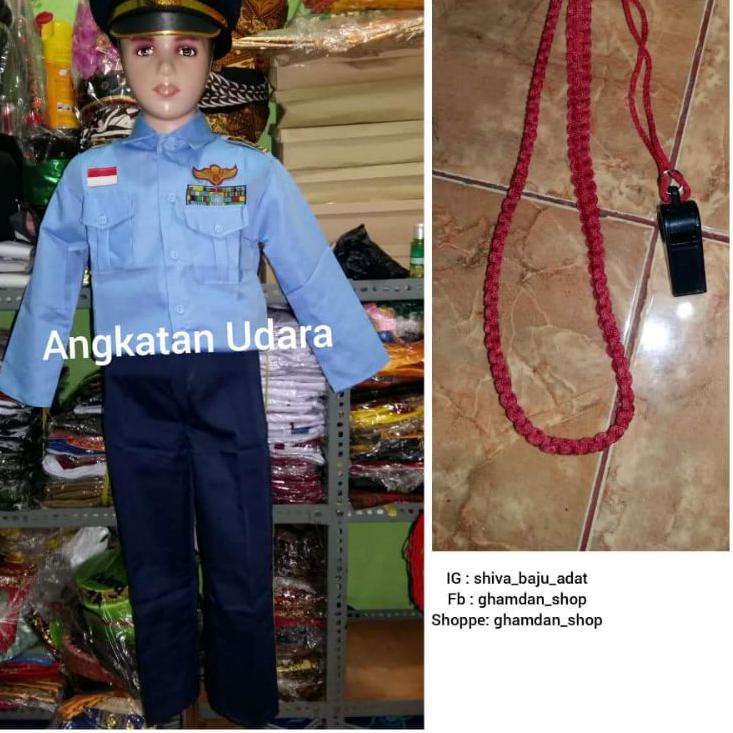 LANGSUNG ATC.. Baju Profesi angkatan udara anak / AU anak TK. SD