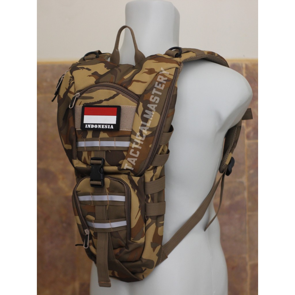 Tas Hydropack, Tas Gowes, Tas Sepeda Army, Tas Tentara Hidropack Waterbag Polisi Militer TNI Topazzs