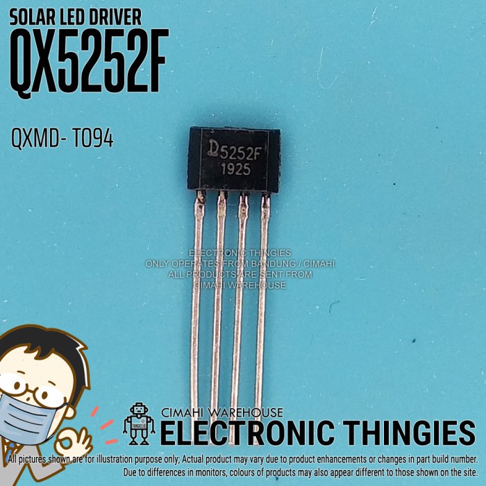 QX5252F TO94 QXMD SOLAR LED CHARGE / DRIVER QX5252