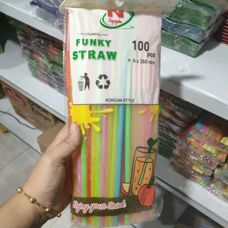 

sedotan warna warni