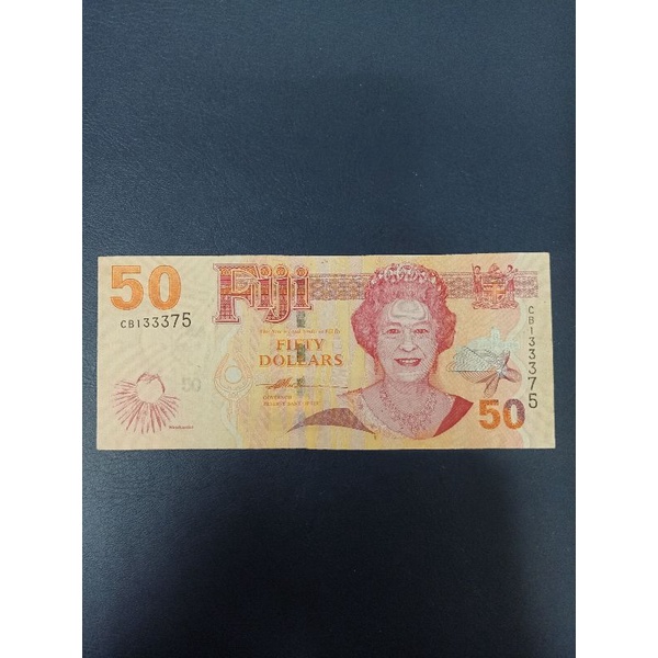 FIJI 50 DOLLAR 2007 UANG ASING XF