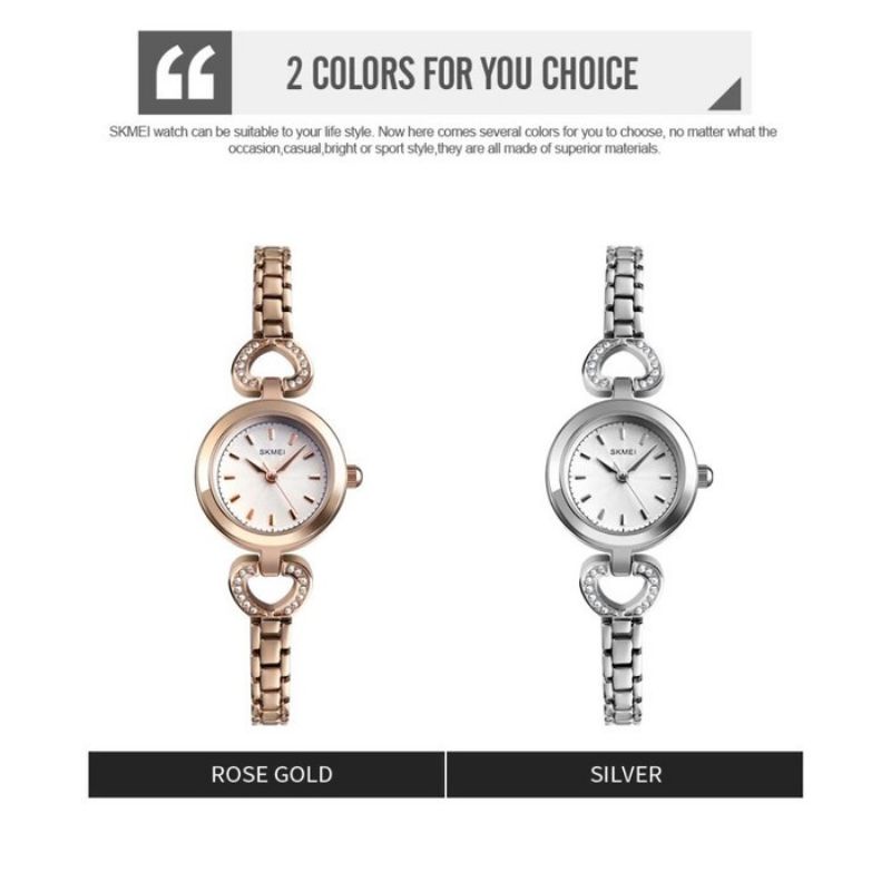 Jam skmei 1408 original free gift box