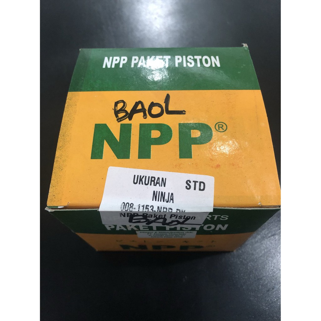 Seher Piston Kit NPP Ninja 150 R RR Std Standart mki47318