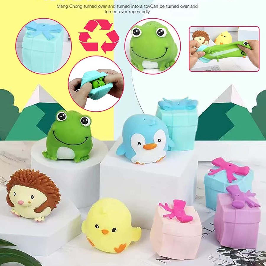 Mesh Squishy Ball / Mainan Squishy Stress Ball Animal Karakter Bebek