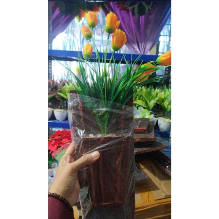 Bunga Hias/Bunga dinding/ Anggrek dinding/Bunga Tempel