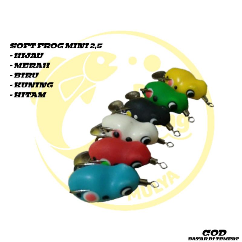 SOFT FROG MINI PANJANG 2,5