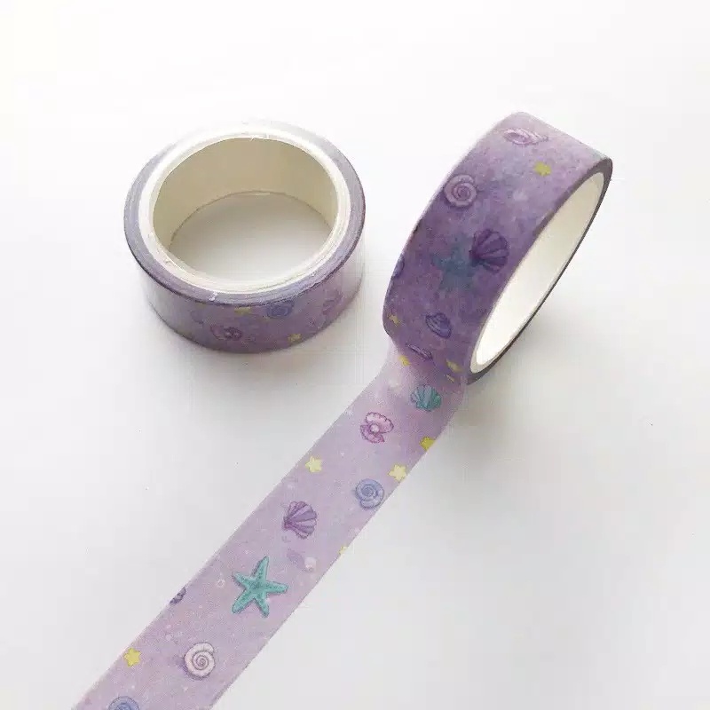 

Washi Tape Purple Sea