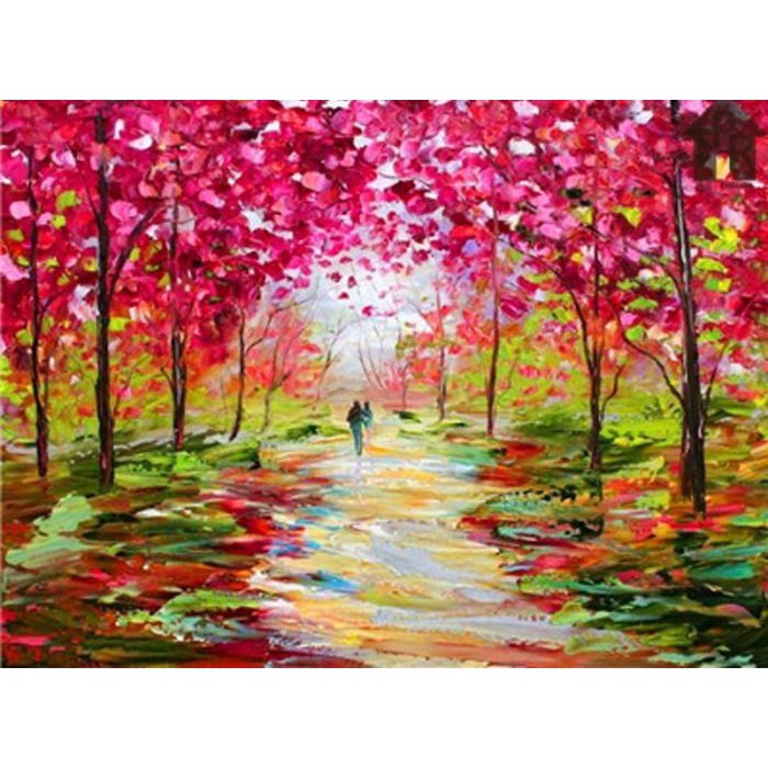 

Diy - Set Melukis / Painting By Number Kit - Nature 40X50Cm. Part-6 Murah Meriah Ready