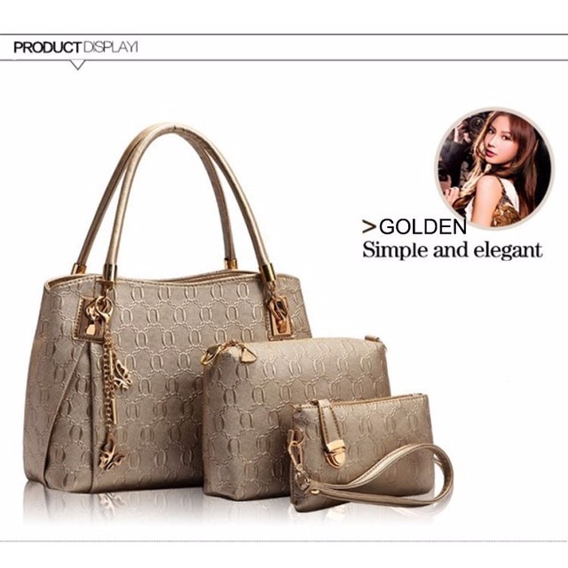 Tas wanita import set/handbag/tas bahu/tas selempang 120720
