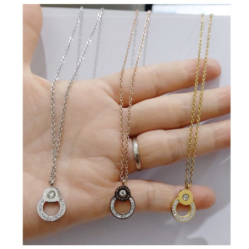 Kalung Titanium Wanita Terbaru Model Korea