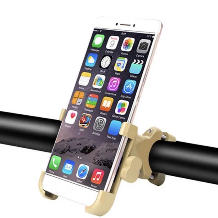 Holder Smartphone Handlebar Sepeda / Motor Full Metal alloy INIU-C1