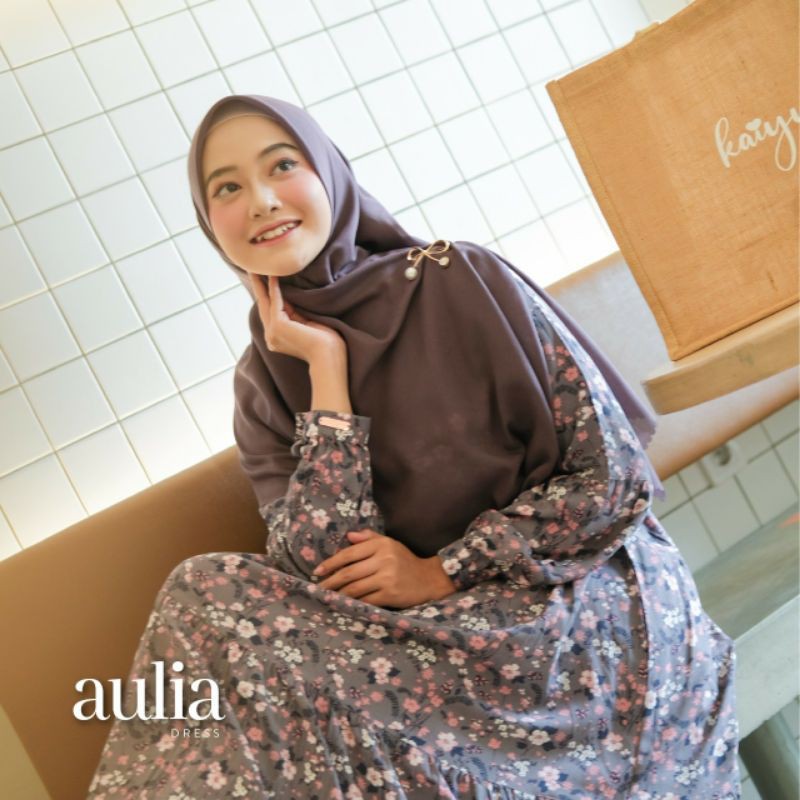 AULIA DRESS KAIYYA ORI ORIGINAL RAYON VISCOSE PREMIUM
