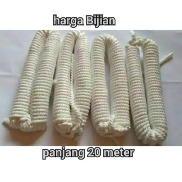 

[KODE SWEEO] Tali marlon 20 meter - tali tambang - tali pramuka - tali serat - tali nilon nylon - benang nylon