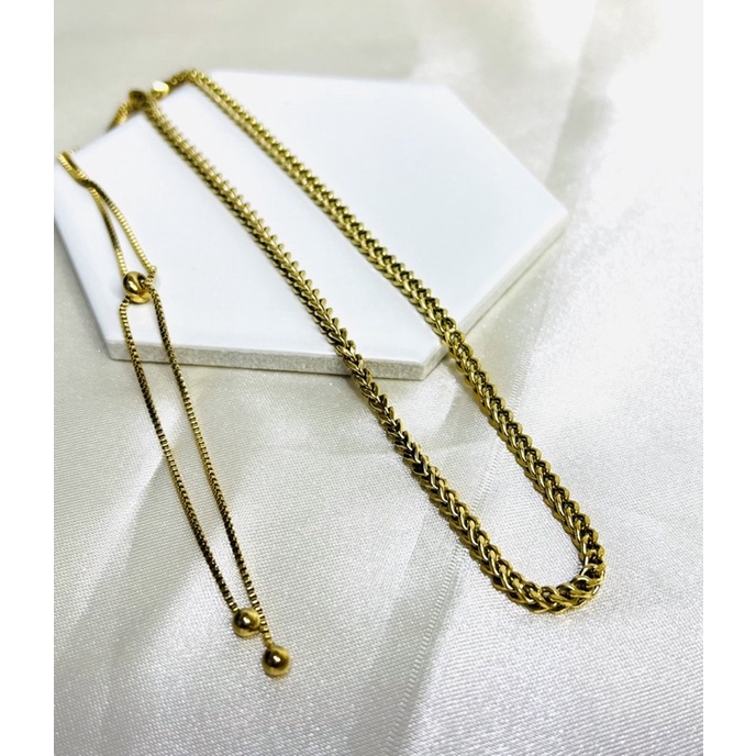 Kalung Serut Sisik Naga Import, Fashion Wanita