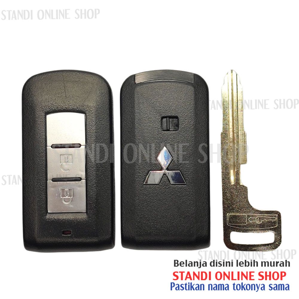 Casing Smartkey Keyless Remote Kunci Mitsubishi Xpander Pajero Sport