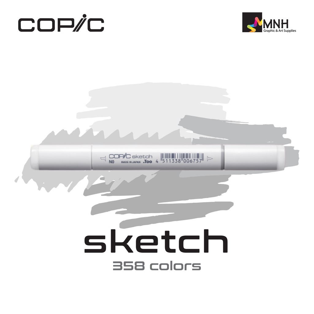 

Spidol Copic Sketch Marker Neutral Grey (Satuan) N0 - N10