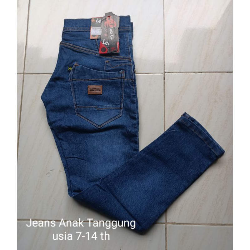 Celana Jeans Anak Tanggung 7-14 Tahun  Strecth