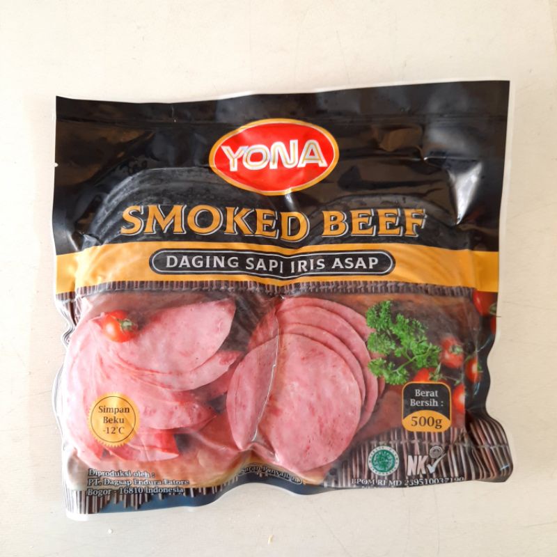 

Yona Smoked Beef Daging Sapi Iris Asap 250g 500g