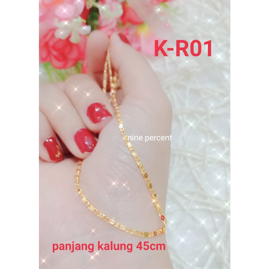 KALUNG RANTAI PERHIASAN  /NECKLACE RANTAI KALUNG PERHIASAN FASHION