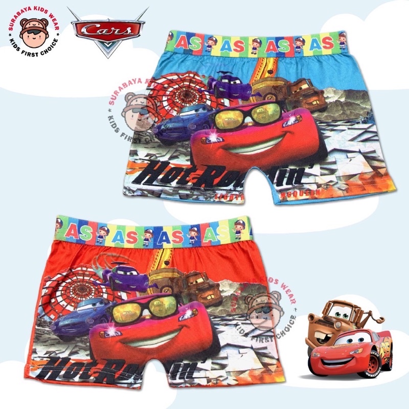 Boxer Anak Laki - Laki Motif Super Hero Caleenew