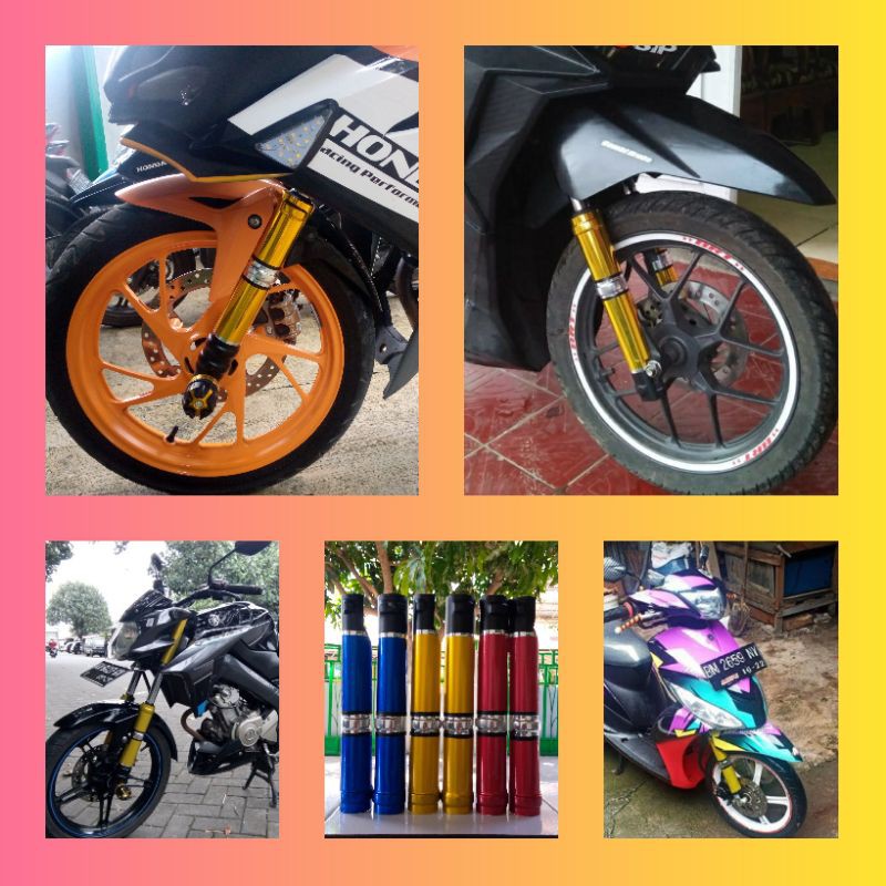 Cover Shock Depan Motor Semua Motor Shopee Indonesia