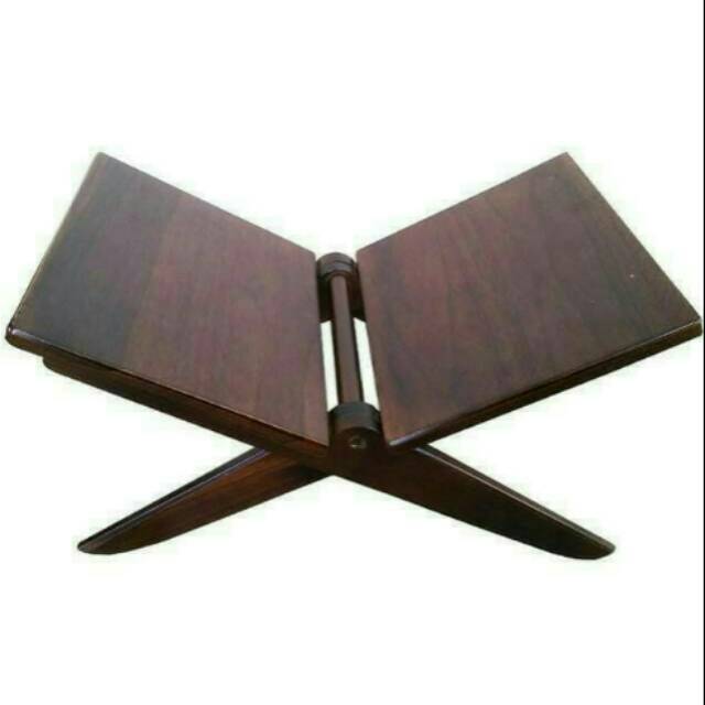 Rekal Al Quran Polos Kayu Jati