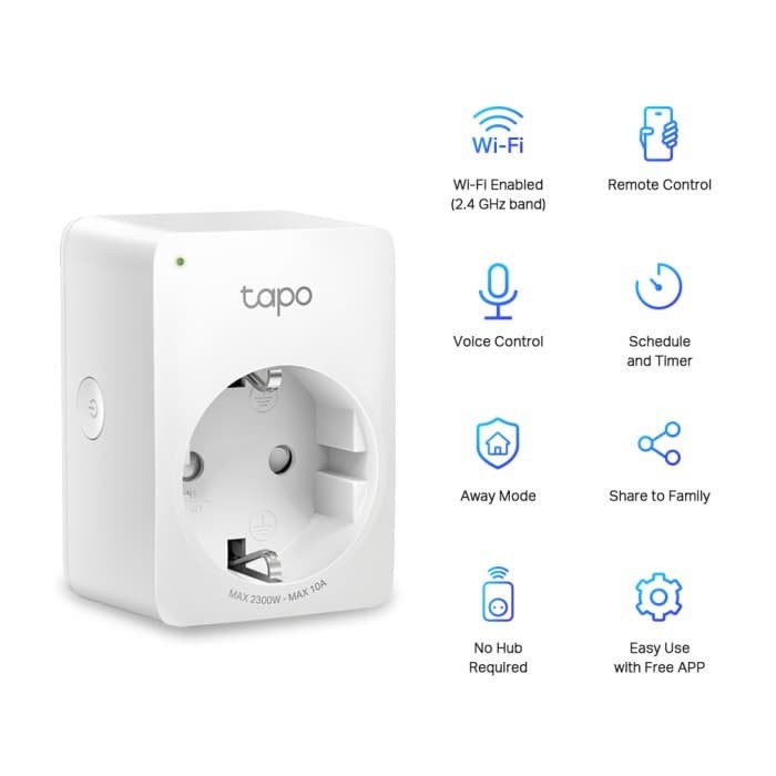 TP-Link TAPO P100 Mini Smart WiFi Socket (TP Link TAPO P 100)