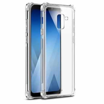 Anticrack Samsung J4 Plus J6 Plus Silikon Case Jelly Bening Lembut Transparan Lembut