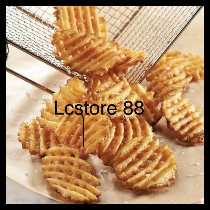 

Kentang Wafel Premium / Waffle Fries
