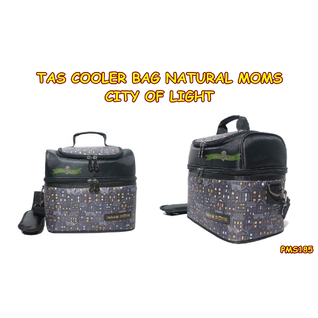 PMS185 TAS COOLER BAG NATURAL MOMS CITY OF LIGHT