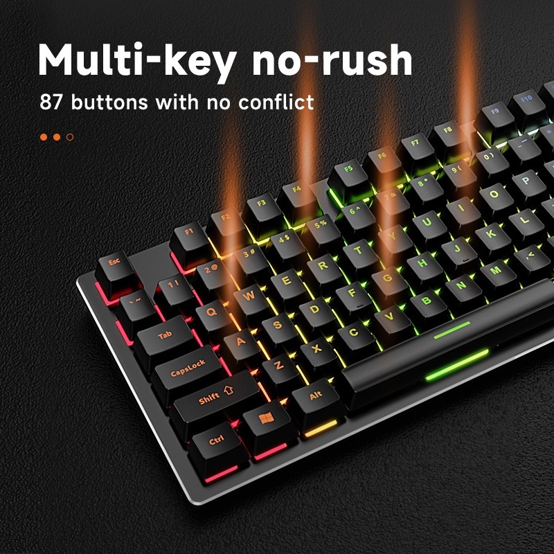 Keyboard Gaming JK510 Rainbow Backlit -XOBOX