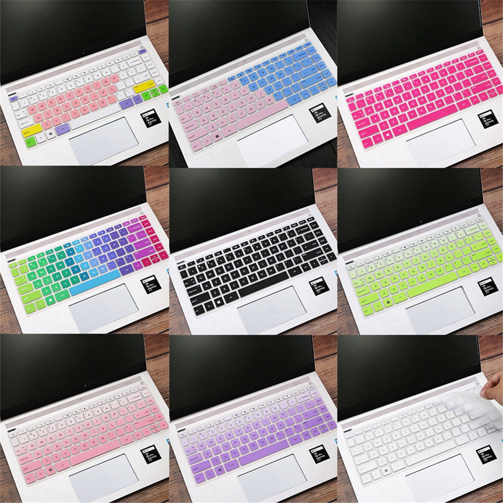 Cover Pelindung Keyboard Laptop HP 14 &quot;Bahan Silikon Untuk HP 14q-cs0001TX i5-8250U