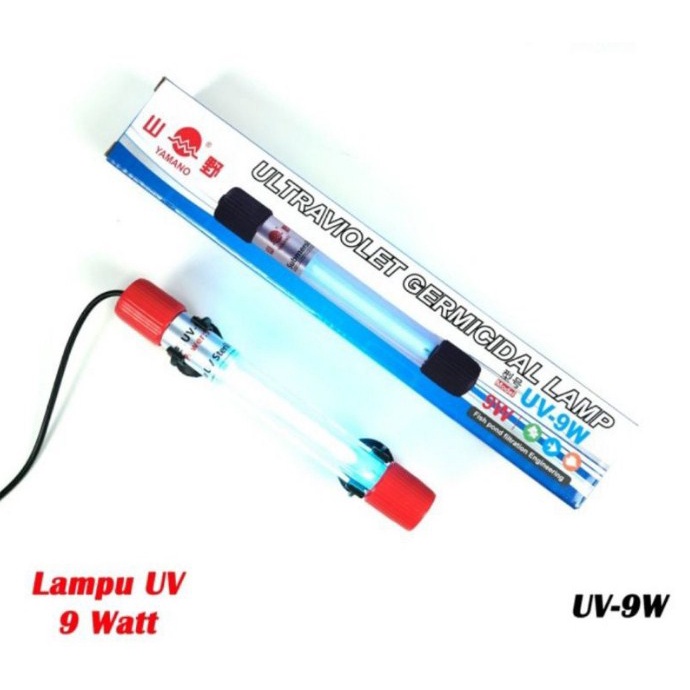Lampu Ultraviolet Germicidal lamp yamano UV-9 Watt / Lampu UV Aquarium