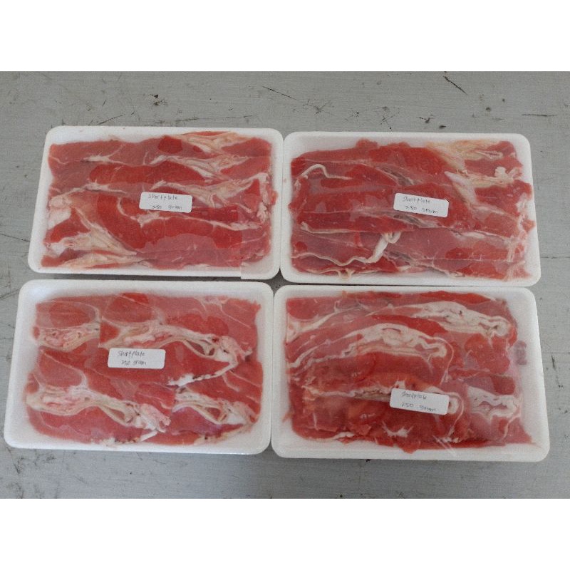 

shortplate murah 250 gram