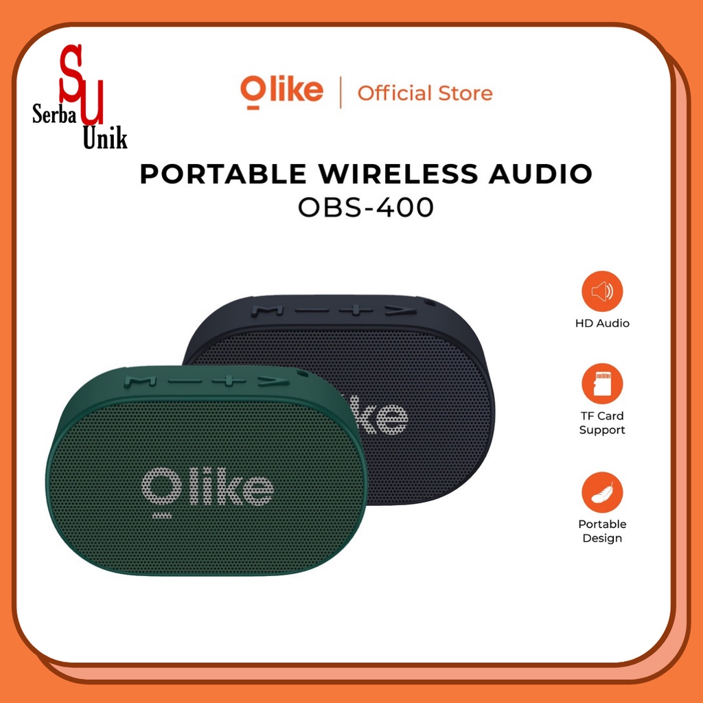 Olike Speaker Bluetooth Wireless OBS 400 Garansi Resmi