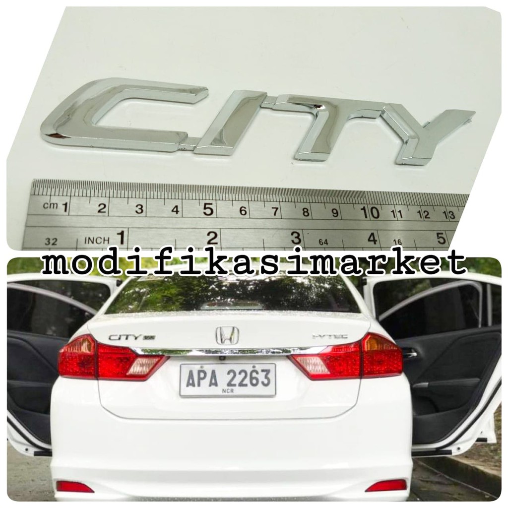 EMBLEM HONDA CITY NEW