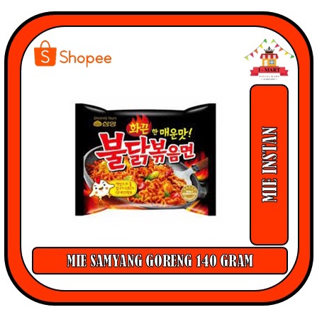 

MIE SAMYANG GORENG PEDAS AYAM 140 GRAM | MI INSTANT ALA KOREA