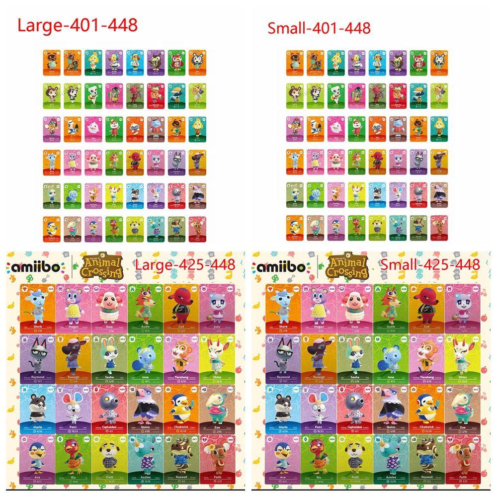 Preva Amiibo 1-24 Dari LIST NEW HORIZONS 401-448 425-448 Kartu Undangan Penduduk Desa Kecil