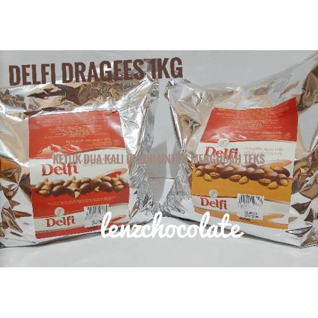 

Coklat Delfi Dragees 1kg Almond | Mede