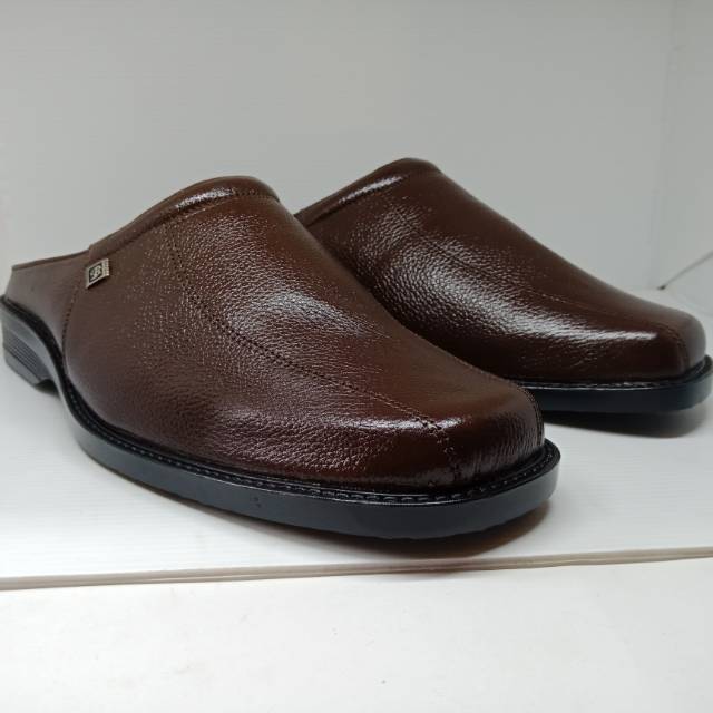 barel series/ Sandal slop pria/ Sepatu kulit asli/ Toko Sepatu Kulit newhunteria