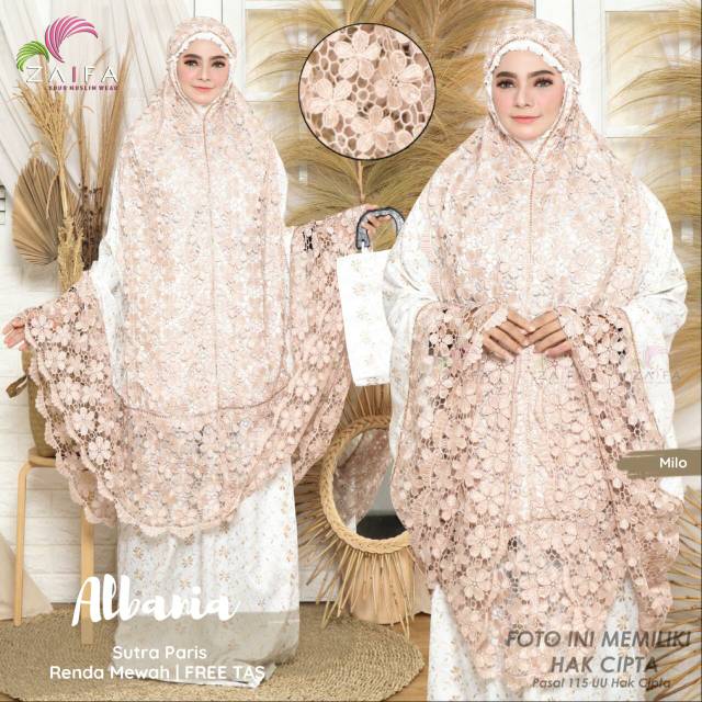 Albania mukena sutra