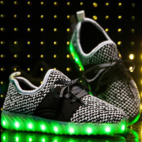 Sepatu Anak Led Charging | Sepatu Sporty USB Charnging Led