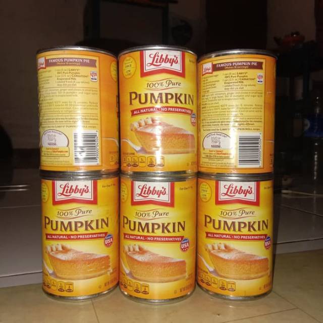 

Libby's 100% pure pumkin daging kaleng