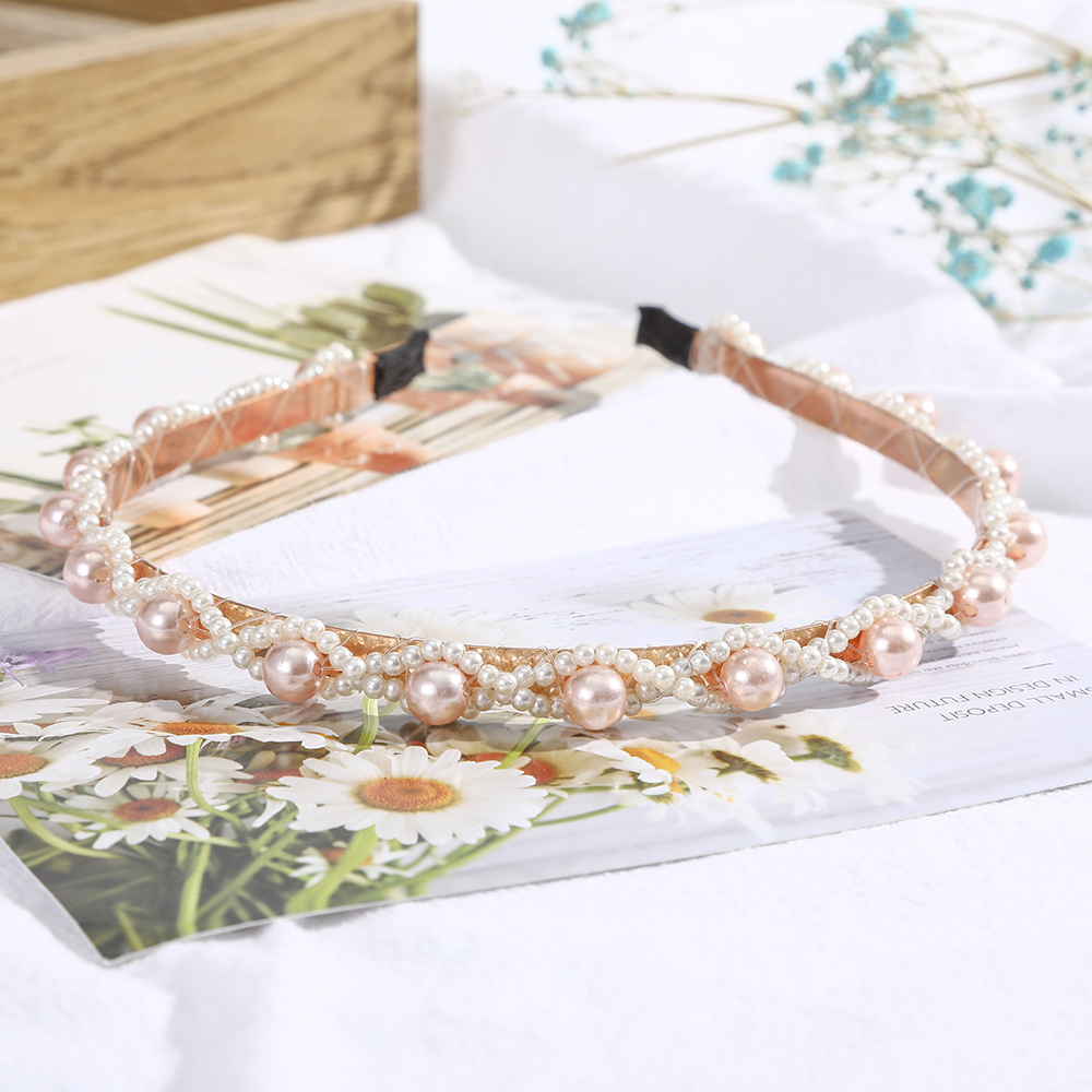 Korean Pearl Headband Women Fashion Temperament Hairband Wild Outing Girl Hair Accessories